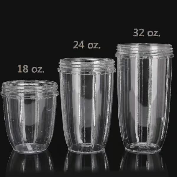 2-pack ersättningsmuggar för Nutribullet 24 oz
