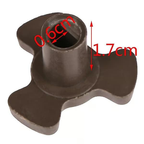 2st 17mm Mikrovågsugn Tallrik Rullguide Stöd Koppling Bricka Axel Shytmv