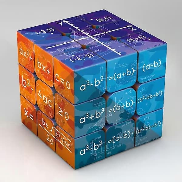 3x3x3 Magisk Puzzle Kub Matematik Kemi Element Kub Barnpresenter Pedagogiska Leksaker Math1