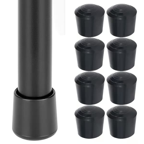 Stolsbensskydd i gummi, 8-pack, 14 mm diameter 14mm 14mm