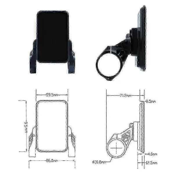 Vattentät LCD-display för elcykel 36V-72V, NC-81F elcykelpanel instrumentbräda