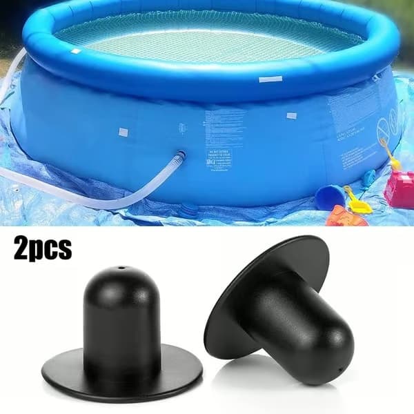 Set med 2 väggpluggar för Intex & Bestway-pooler Kompatibel med Intex-pool