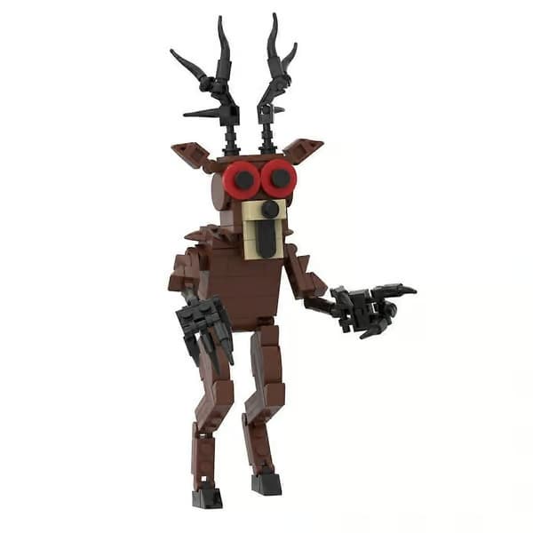 99 nätter i skogen docka actionleksaksfigurer present skogsrådjur 1 st Forest Deer 1Pcs