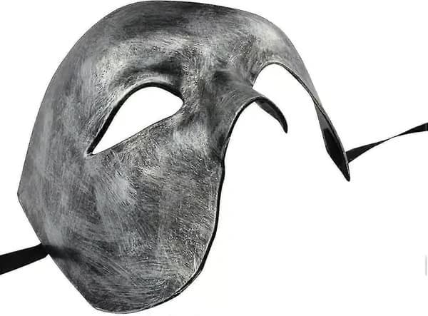 Naamiaisnaamio miehille, Halloween, Oopperan kummitus Silver