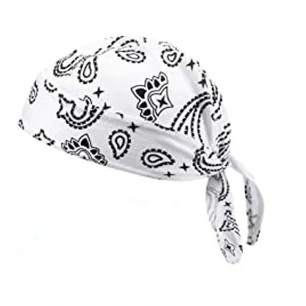 100 % svettresistent Doo Rag Kylande Dew Rag Hjälmfoder Stora Motorcykel Do Rags Huvudbonader Bandana Skull Caps för män och kvinnor