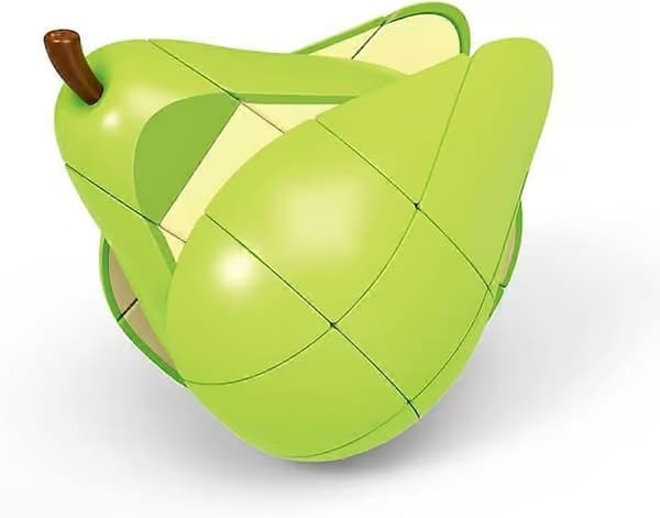 3D Fruktkub 33 Päron Magisk Speedcube Pedagogiska leksaker för barn Pusselkub Hjärnträning