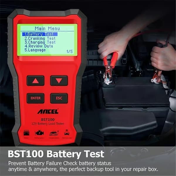 BST100 Bilbatteritestare för startladdningstest