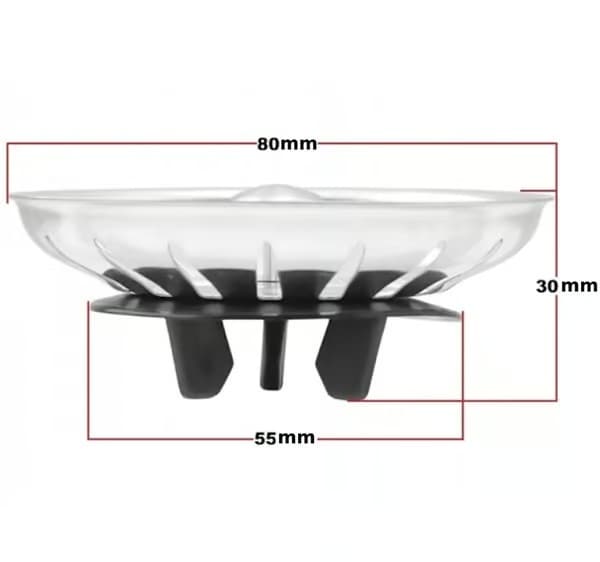 Plugg för IKEA Kök Atlant / Domsjö / Sil till Diskbänk - Korgventil 4-Pack