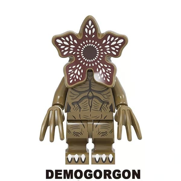 8 st Stranger Things-serien monterbara byggklossar leksaksset minifigurer modell barnpresent (4,5 cm)