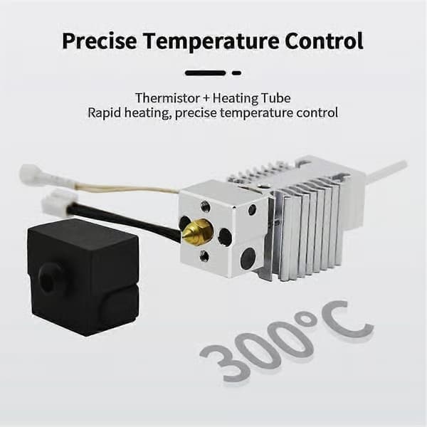 Til Ender 3 V3 SE Hotend-sæt 260℃ højtemperatur hotend-udskiftning 0,4 mm dyse til Creality Ender