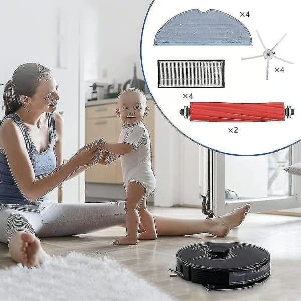 Tillbehör för Roborock S7+ S7 Plus S7 Max T7s Plus Robot