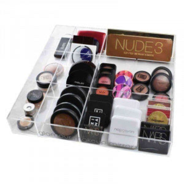 UNIQ Makeup Opbevaring Makeup Organizer / Opbevaringsboks - 12 rum