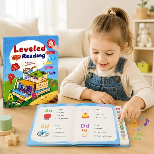 Bøker med lyd for barn – pedagogisk interaktiv lydbok