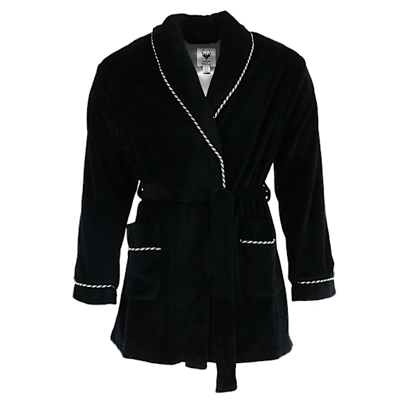 Ascentix Velour Smokingjacka med satinfoder (Herr) Black XXL