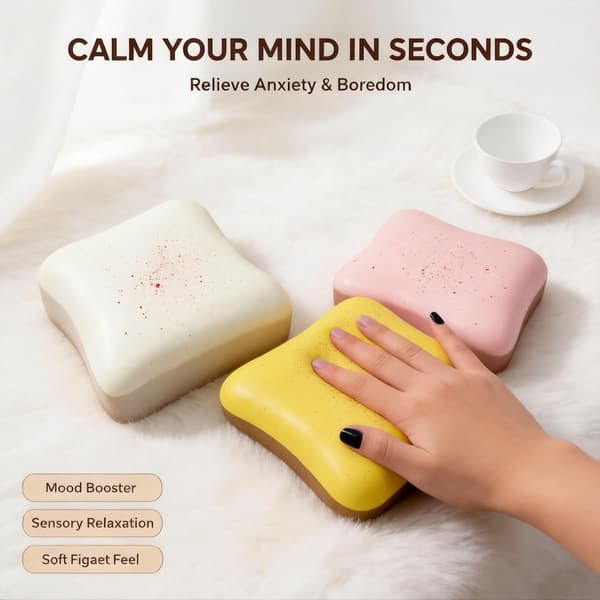 Nkde Rosa Rostat Bröd Långsamt Stigande Dumpling Squishy Smör Klämleksak Pink Bread Butter Squishy -1pcs