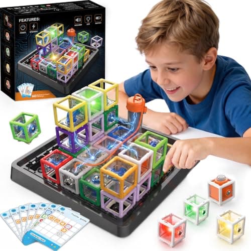 2026 Nytt 3D Circuit Maze Brettspill, STEM-sett for barn i alderen 8-14 år Standard Version