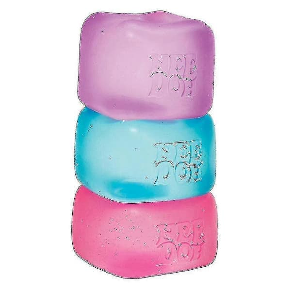 Schylling Nice Cube Needoh Stressboll - Sensoriska leksaker, ångest- och stresslindring - Superior KR