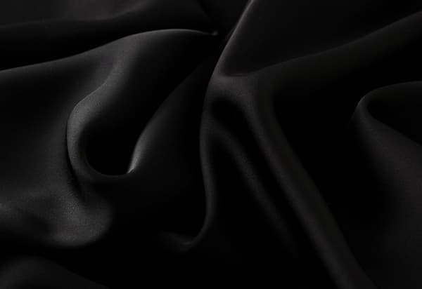 2 stk. damesatinbluse, høj talje, lange nederdele til kvinder, sort, størrelse M black M