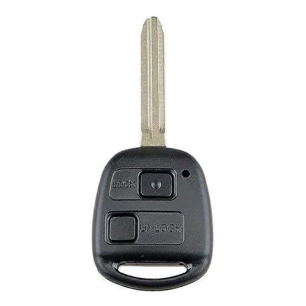 Bil Smartnøgle med 2 knapper, 4C-chip, til Toyota Corolla 2001-2007 304MHZ