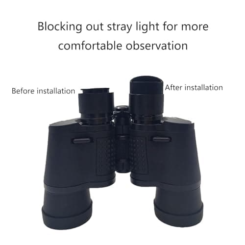 Mikroskop Okulardæksel, ABS Øjenkop, der blokerer for strølys, 1 Stykke i Flere Størrelser, til Kikkert Optiske Instrumenter No. 3 light blocking