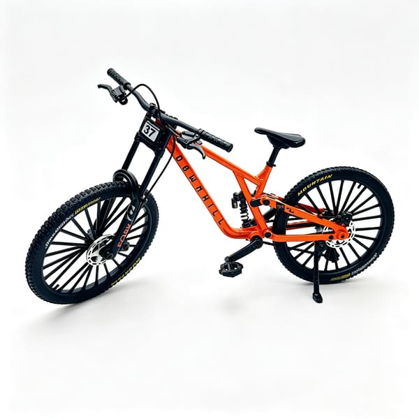 Finger Mountain MTB Cykelmodel til voksne 1:8 skala, orange Orange