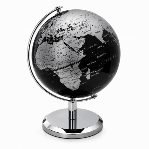 6\" Globus med 360° rustfri stålfod til skrivebord, kontorindretning, gave
