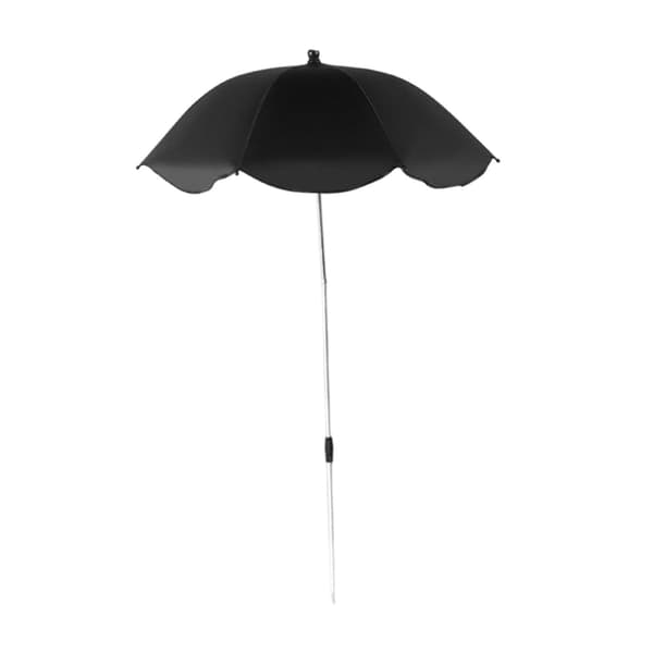 Værbestandig planteskyggeparaply Black