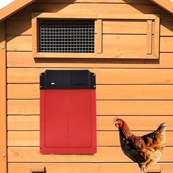 Chickenguard Premium Automatisk Hønselåge, Automatisk Hønselåge, Hus (Grøn)