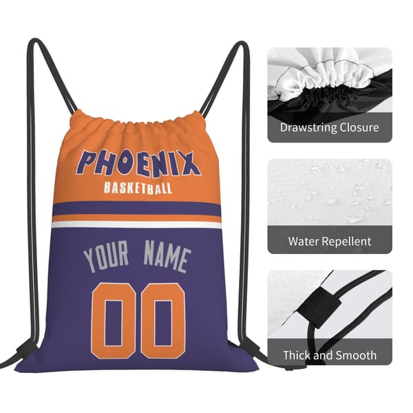 Phoenix snøreposer tilpasset ethvert navn ethvert nummer ryggsekk gaver til menn Phoeni×