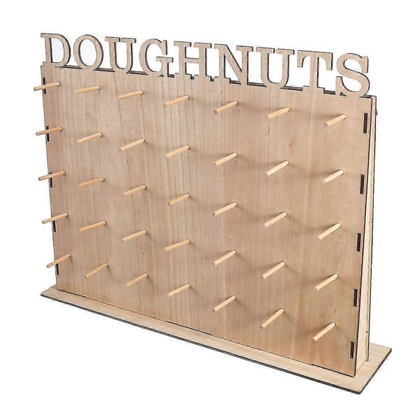 50X40 DIY Trämunkväggställ, Kök Munkförvaringsställ, Bröllopsfestinredning