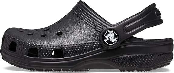 Crocs Klassiske Barnesko med Hull black J2