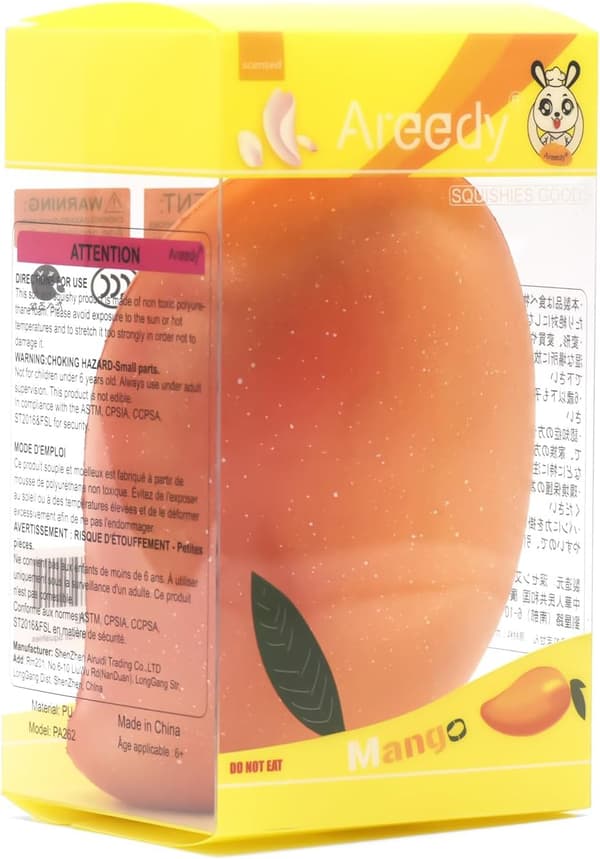 Squishy Gull Mango Kolossal Sakte Stigende Duftende Frukt Squishies