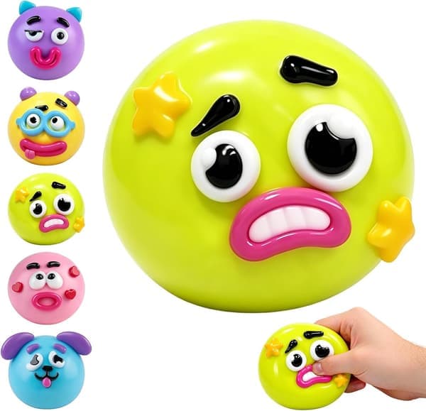 Smushers Squishy - Trivia Smushers Hundefjes Switch Squishy for Voksne Angstlindring Grønn Green