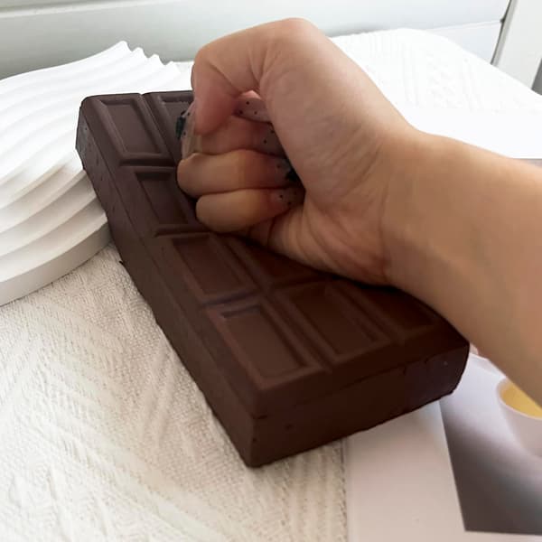 Smør Langsomt Stigende Squishy, Squishy Legetøj, Dumpling Stressbolde, Fidget Legetøj (Chokoladebar Squishy) Chocolate Bar Squishy