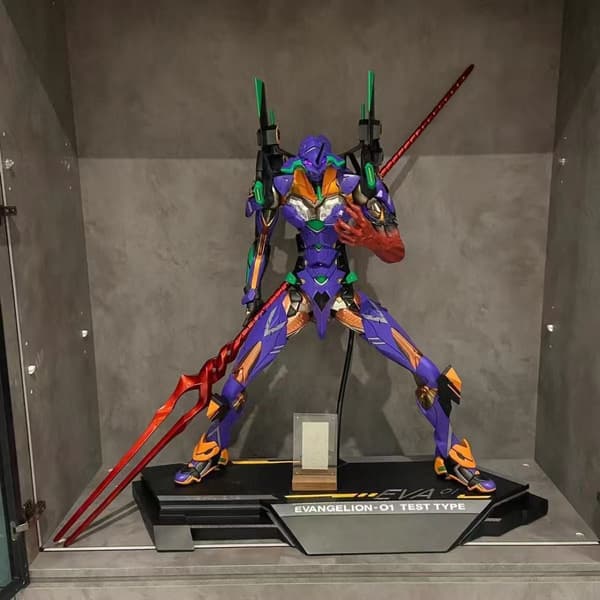 Evangelion Unit-01 figur med udskiftelige arme GK Anime Statue Model Unit