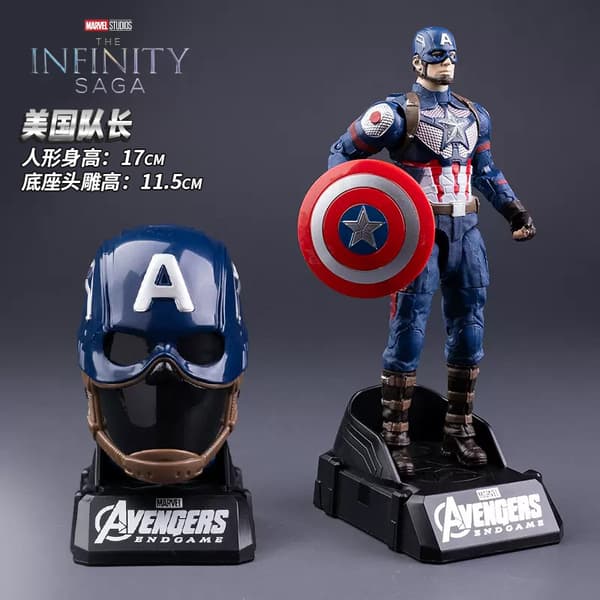 Marvel Iron Man Avengers Spider-Man Figur Officielt Samlerlegetøj Alder 18+