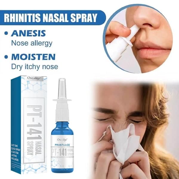 20 ml PT-141 Nesespray Prostatapleie Støttespray
