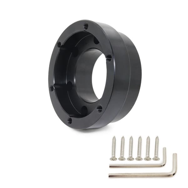 Til Logitech G29 G920 G923 13/14 tommer ratadapterplade 70 mm - Mxbc Sort