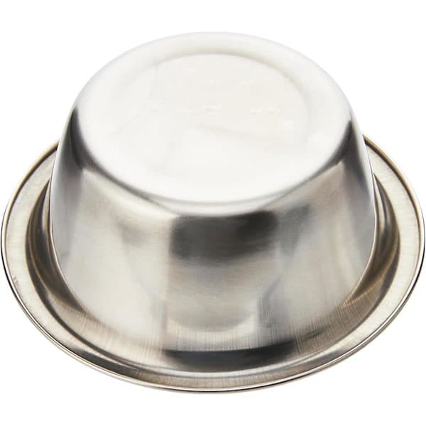Fôrskål i rustfritt stål, 11 cm