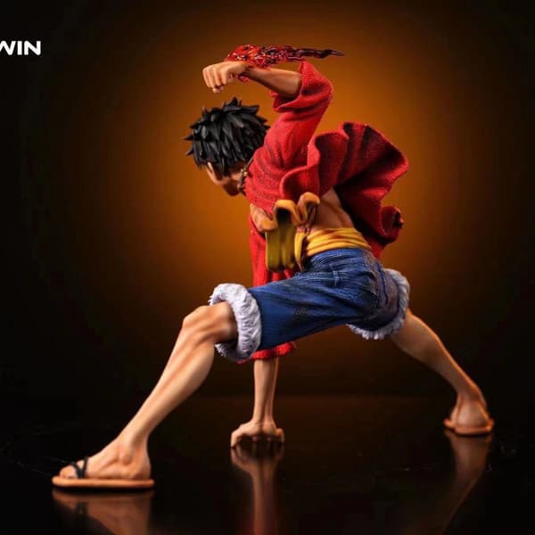 One Piece Luffy Dual Fruit Special Edition Battle Figure GK Anime Model