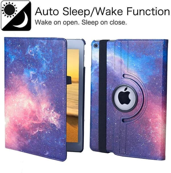 Galaxy Roterende Etui til iPad 9. generation 2021/iPad 8. generation 2020/iPad 7. generation 2019