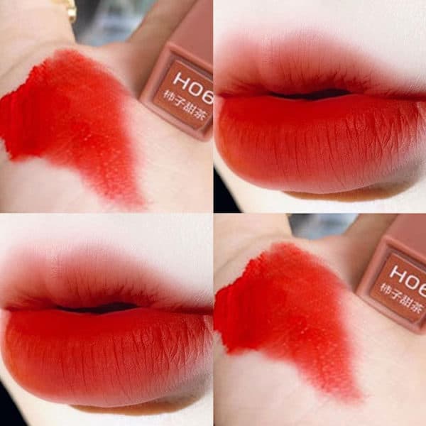 Fløjls Læbestift Lip Gloss Langvarig Læbeglans Fløjlsmat Læbestift Fuld Blød Lys J9y0 H04# one-size H04# one-size