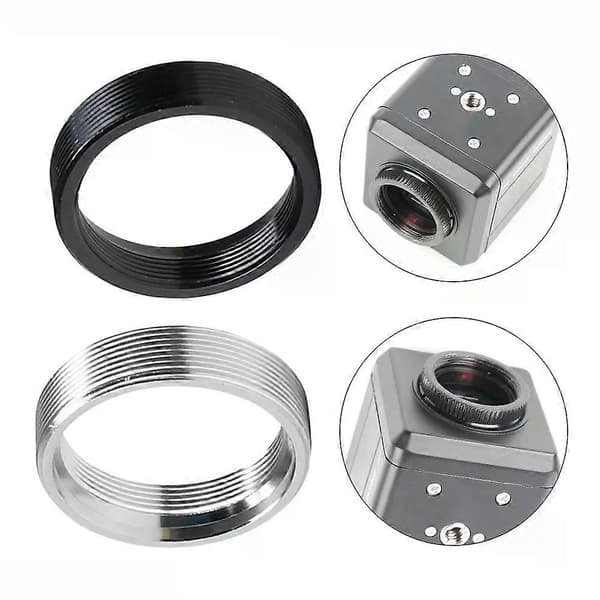 25 mm C-Mount til C-Mount forlængerrør adapter afstandsstykke ring til sikkerheds- og industrikameraer