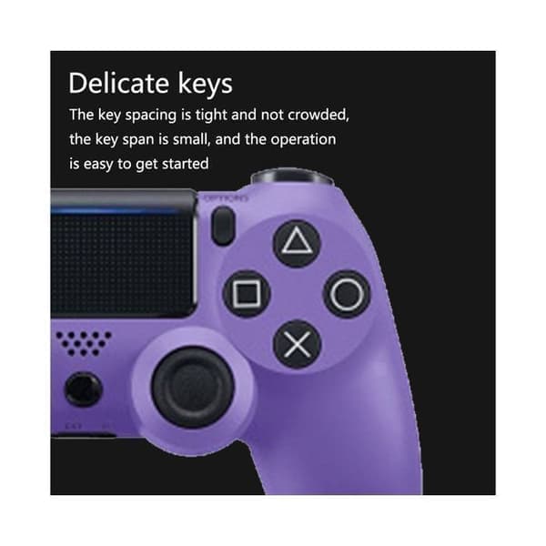 Gamepad - AUTREMENT - PS4 Bluetooth - Himmelblå - Ergonomisk design - Uppladdningsbart batteri Himmelblå Bleu ciel