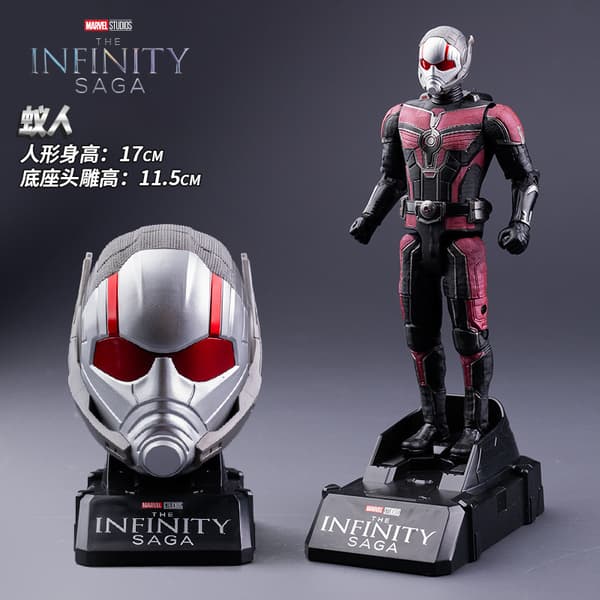 Marvel Iron Man Avengers Spider-Man Figur Officiell Samlarleksak Ålder 18+