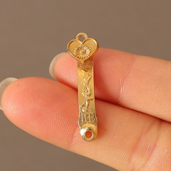 1:12 Dukkehus Mønter Miniature Guldbarrer, Størrelse 2,9 cm 2.9cm