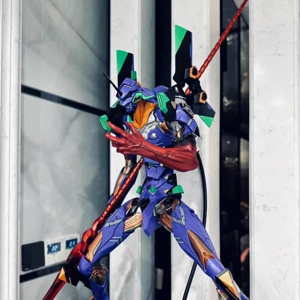 Evangelion Unit-01-figur med utskiftbare armer GK Anime Statue Modell Unit