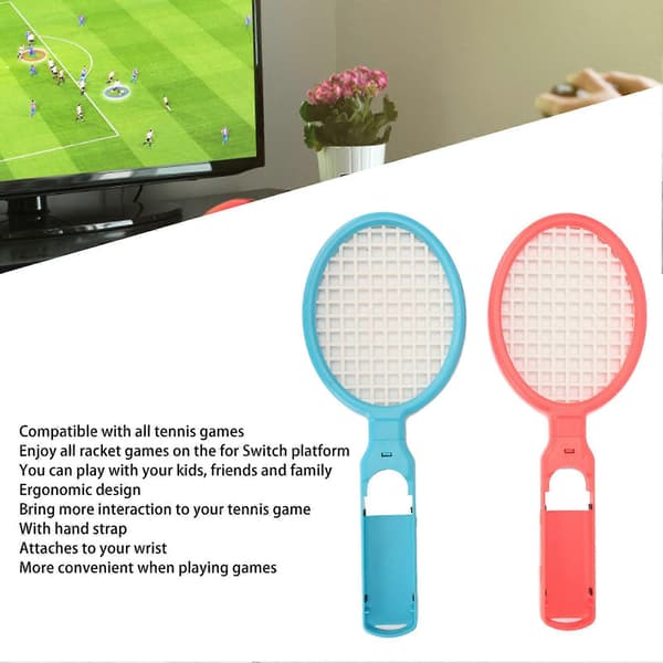 Ergonomisk Tennisketcher Greb til Nintendo Switch Sports Tennis Spilcontroller