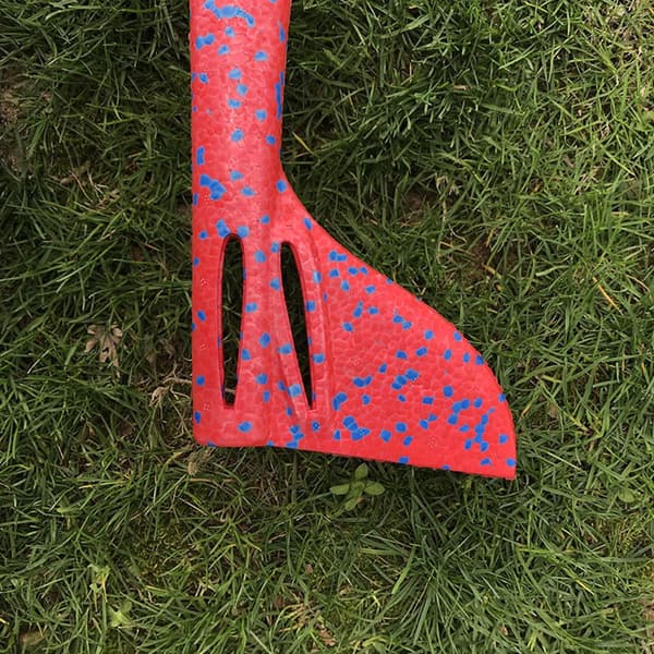 Skumfly – 48 cm lysende håndkastglidefly for utendørs lek Red