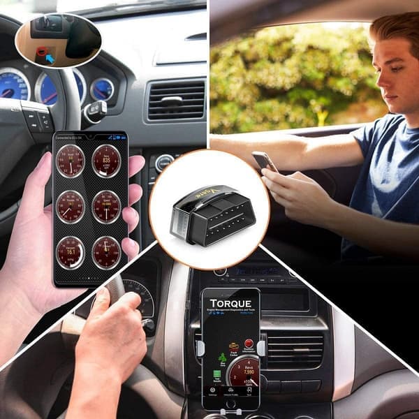 Icar Pro Ble 4.0 Obd2 Diagnostisk Verktøy Feilkodeleser Obdii Kompatibel Biladapter Sjekk Motorlys for Ios, Android og Windows Null
